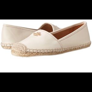 White COACH Espadrilles